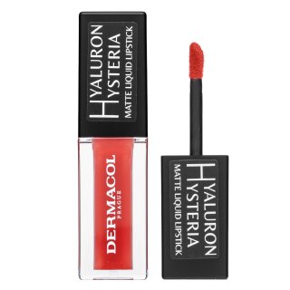 Dermacol Hyaluron Hysteria Matte Liquid Lipstick vloeibare lippenstift met matterend effect No.12 4,5 ml