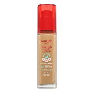 Bourjois Healthy Mix Clean & Vegan Radiant Foundation vloeibare make-up om de huidskleur te egaliseren 52.2W Golden Beige 30 ml