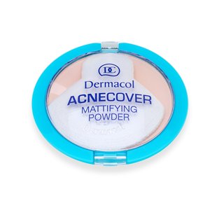 Dermacol ACNEcover Mattifying Powder poeder voor de problematische huid No.01 Porcelain 11 g