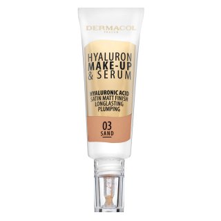Dermacol Hyaluron Make-up & Serum make-up met Hyaluronzuur 03 Sand 25 g