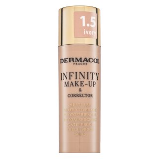 Dermacol Infinity Make-Up & Corrector Make-up en Concealer 1.5 Ivory 20 g