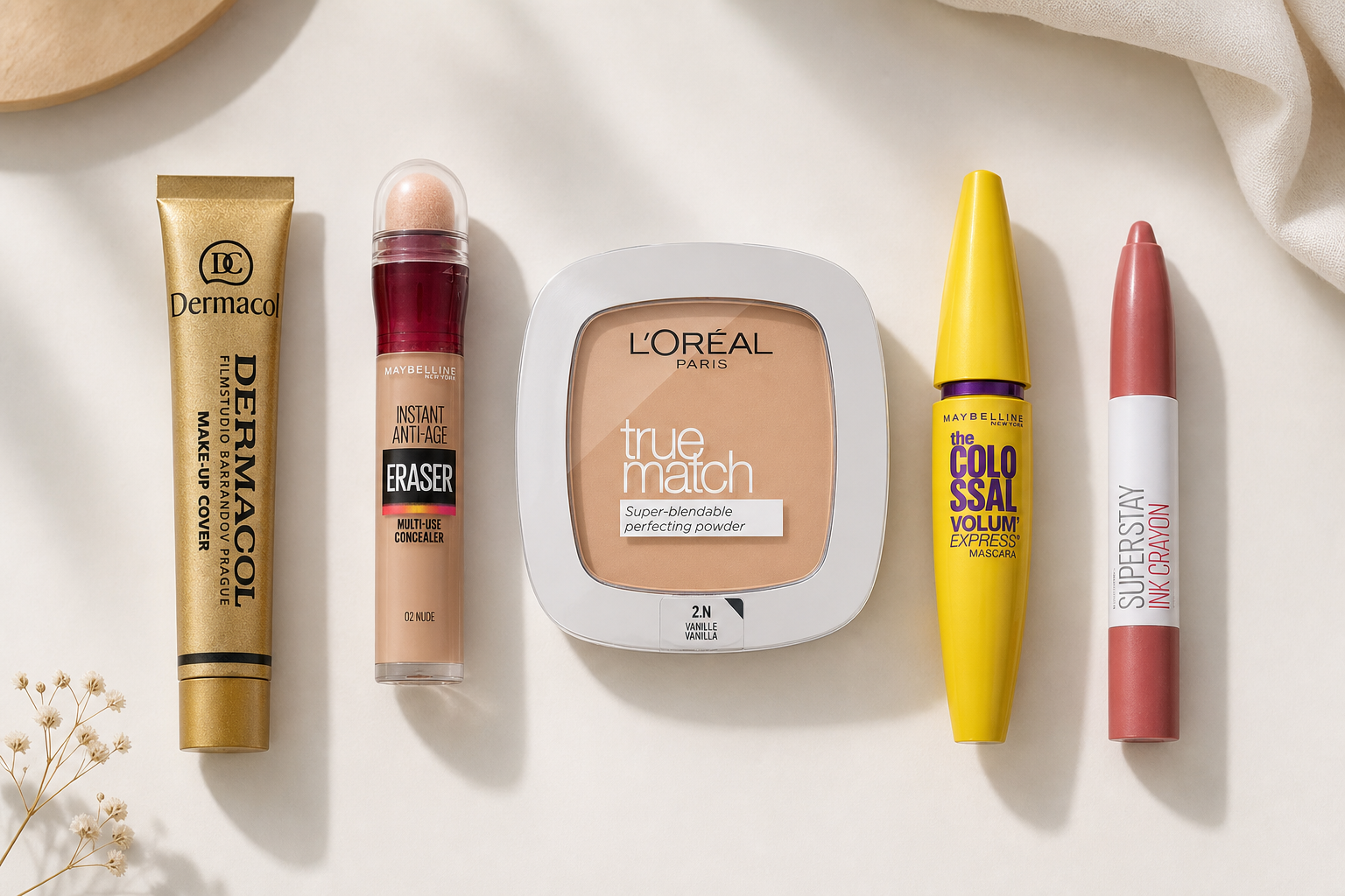 Producten waarmee je dagelijkse make-up in tien minuten kunt doen