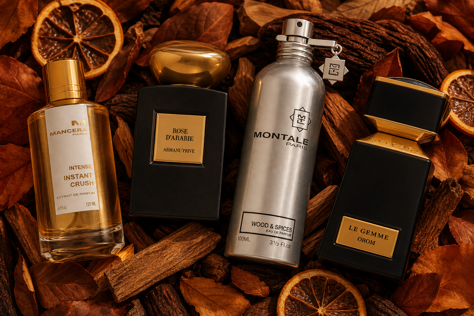 Luxe parfums voor de herfst: warme houtachtige en oosterse geuren