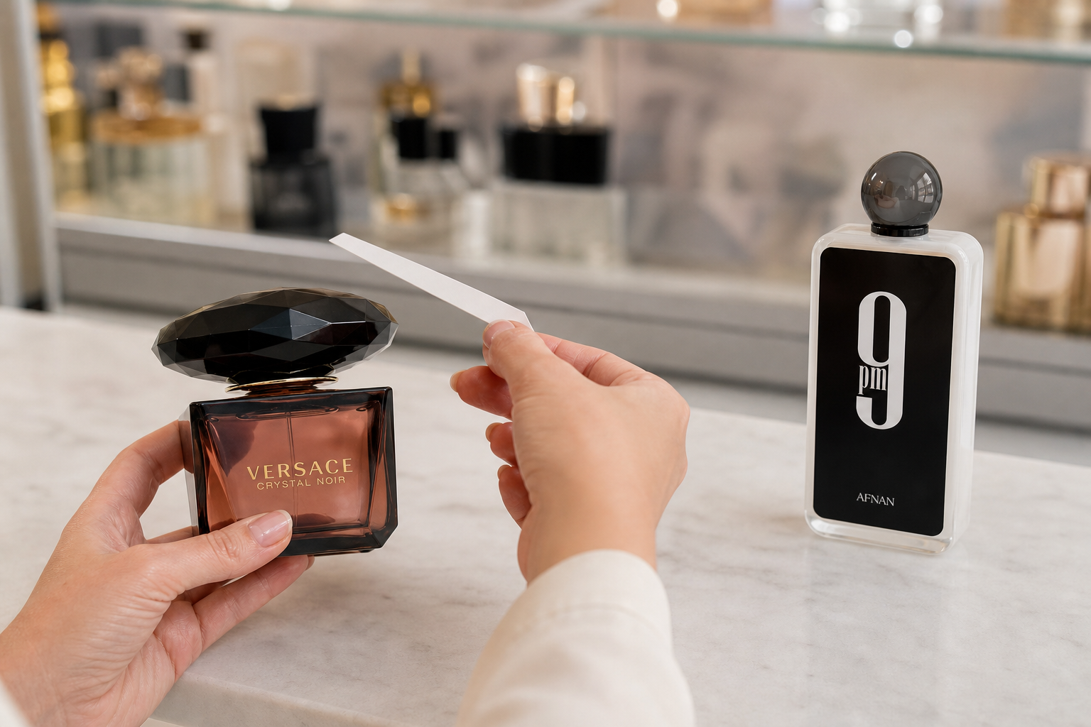 Hoe een parfum te testen in de winkel en thuis en waarom het bij iedereen anders ruikt